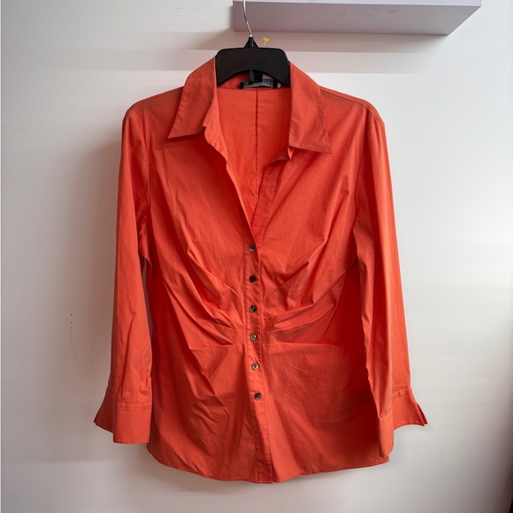 Lafayette 148 New York Tops - Lafayette 148 New York Button Down Shirt Long Sleeve Top
